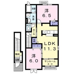 リリックスの物件間取画像